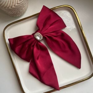 Laço Cabelo Vermelho Perda Zircônia