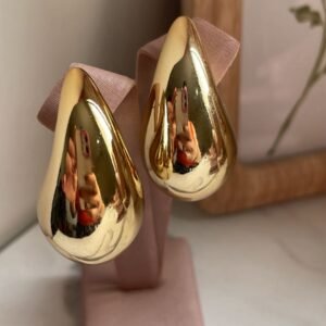 Brinco Gota Grande ouro